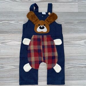 Baby Boys Dog Character Overalls 3–6 Months